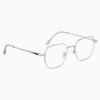 Lightweight Metal Frame Square Eyeglasses (Unisex)
